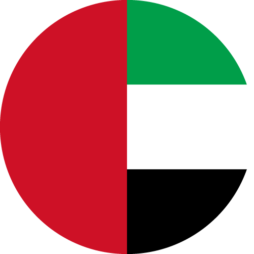 uae flag circle